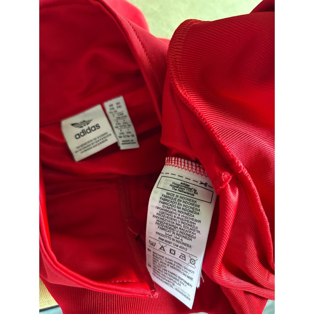 Adidas Originals Women's 2PC Tracksuit Set Red Pink 2XL NWOT - Picture 7 of 16